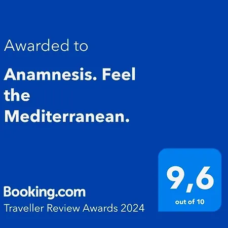 Anamnesis. Feel The Mediterranean. *